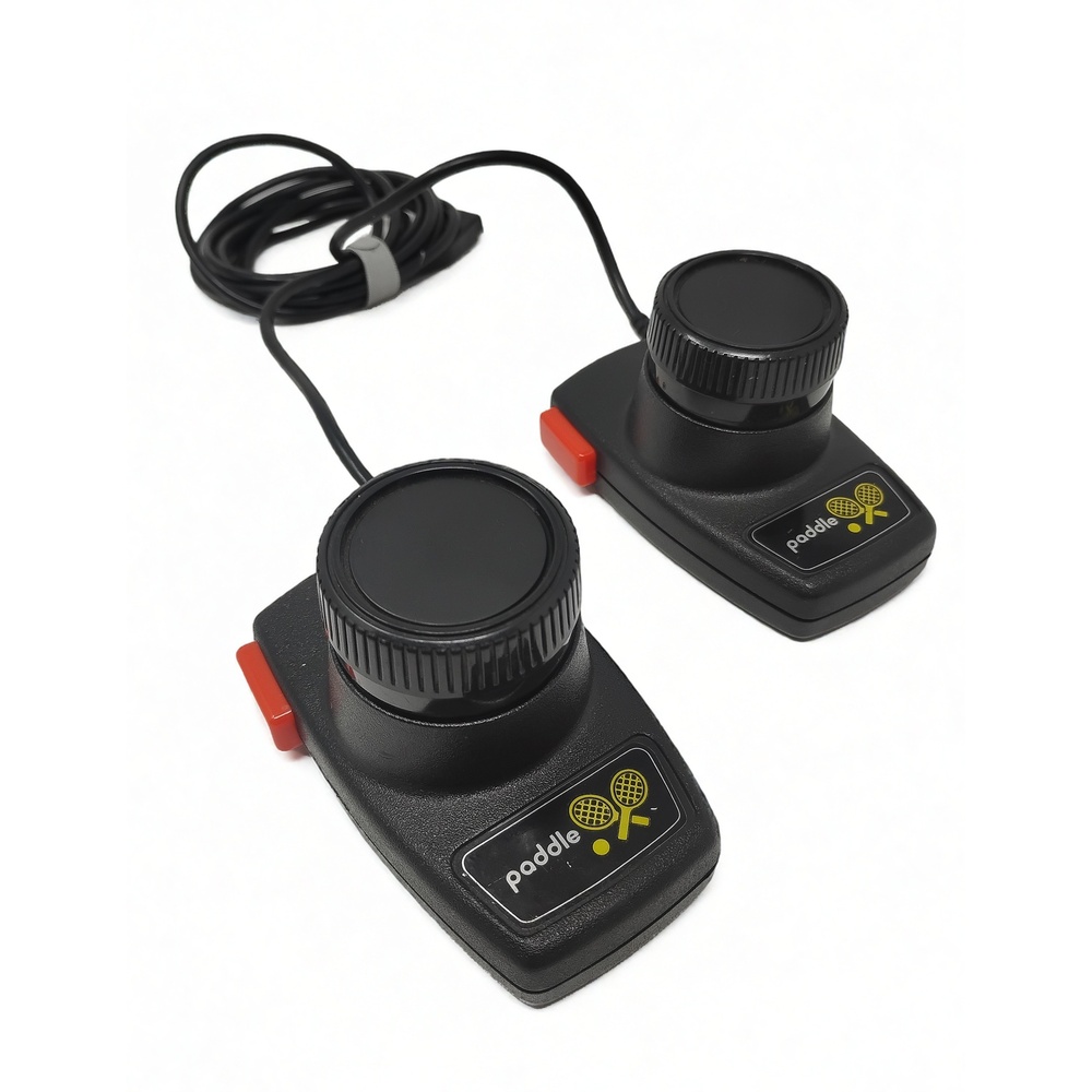 Atari 2600 Paddle Controllers CX30-01 Dual Set 9-Pin Arcade Gaming Accessory